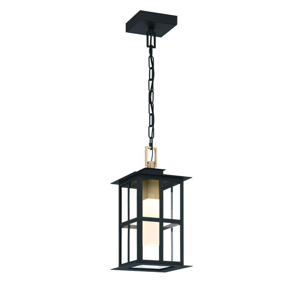 Eurofase 47388-017 Brass Black Mix Greyson, Outdoor, 16'', Brass-black Mix, Clear Glass Image 4