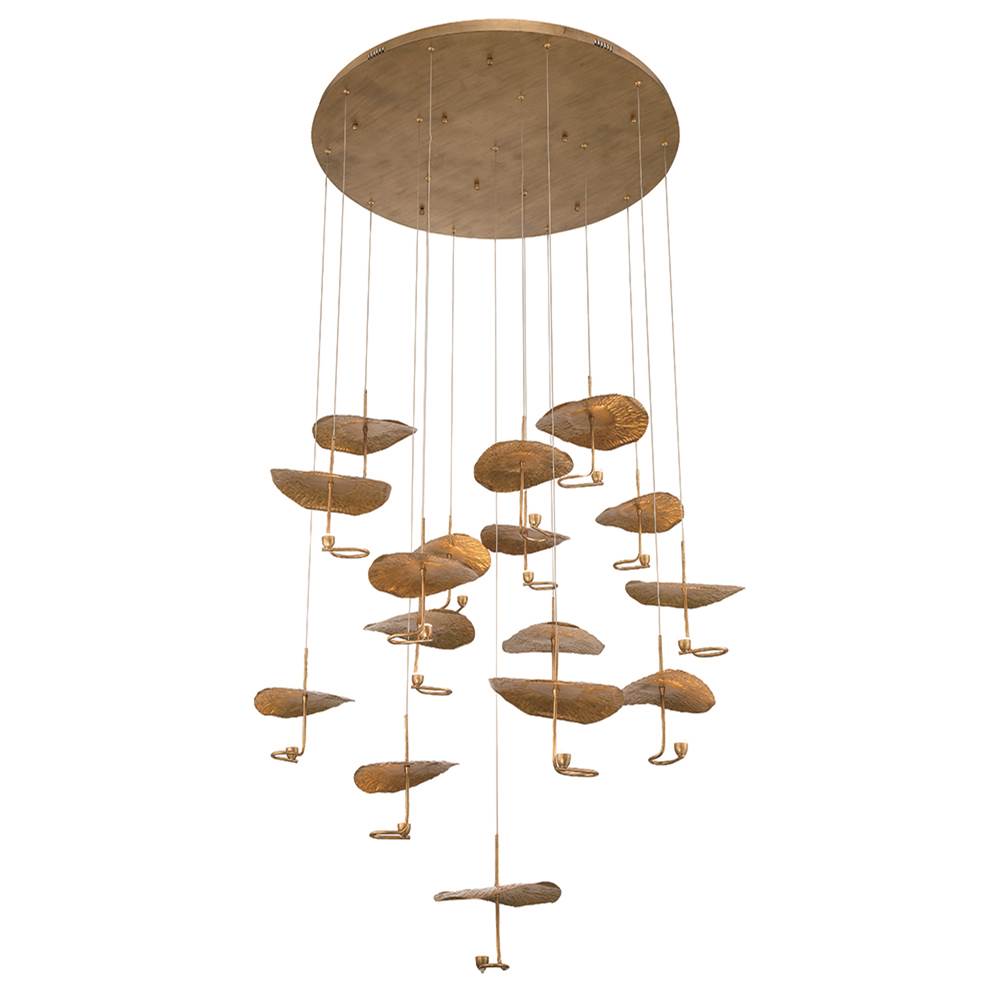 Eurofase 41907-016 Oil Rubbed Bronze Lagatto, Chandelier , 16-light, 48'', Oil Rubbed Bronze Image 4