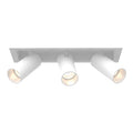 Eurofase Tango 15w 3 Light White Trim Spot 3000k Clear Lens