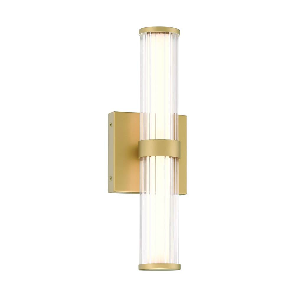 Eurofase 47123-014 Matte Gold Fayton, Outdoor, 14'', Matte Gold, Clear Glass Image 3