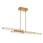 Eurofase 37062-026 Matte Gold Bayswater, Chandelier , 46'', Matte Gold Image 1