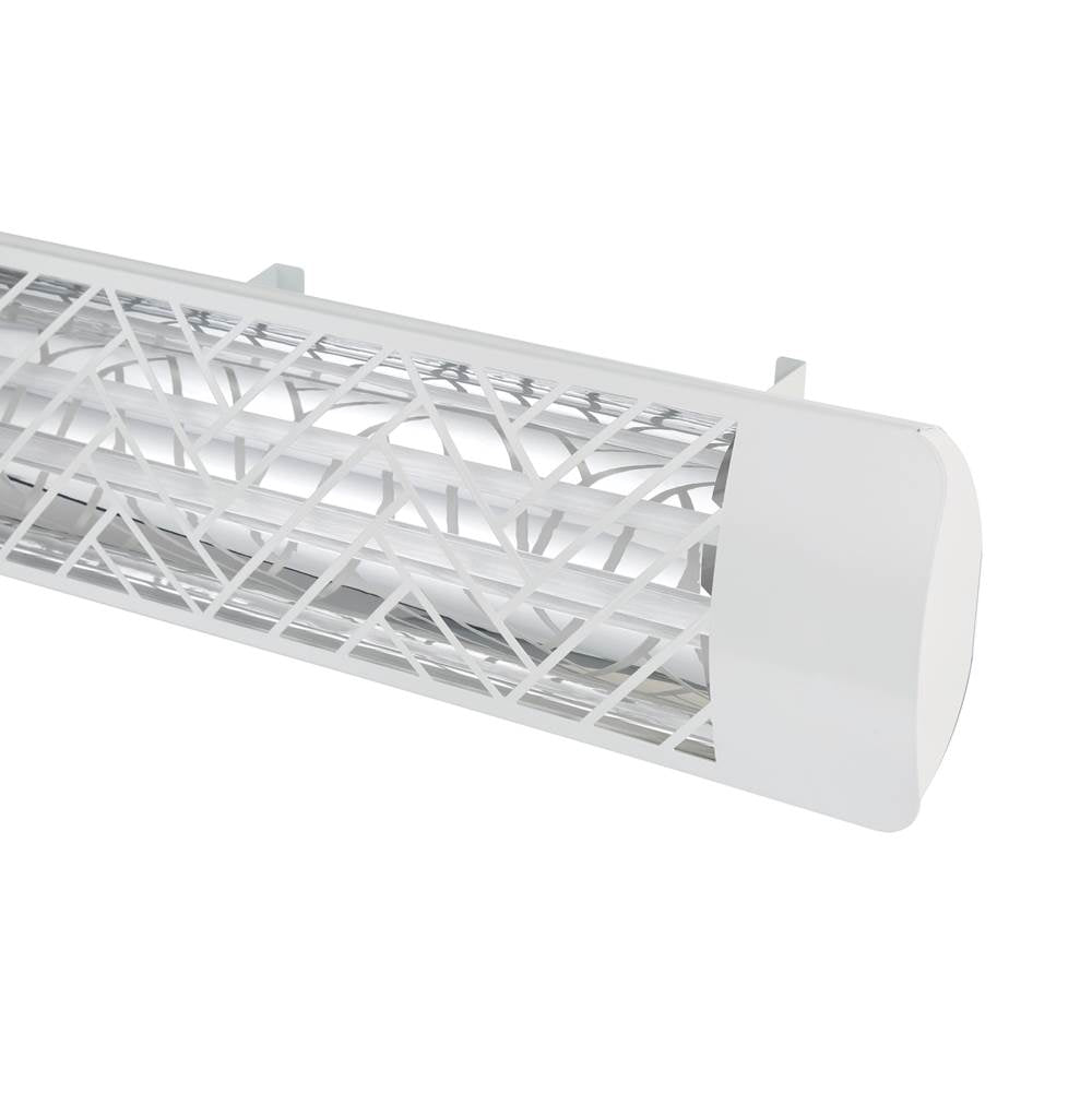 Eurofase EF40240W1 White Eurofase Ef40240w1 Dual Element 39 Inch 4000 Watt Electric Patio Heater Image 2