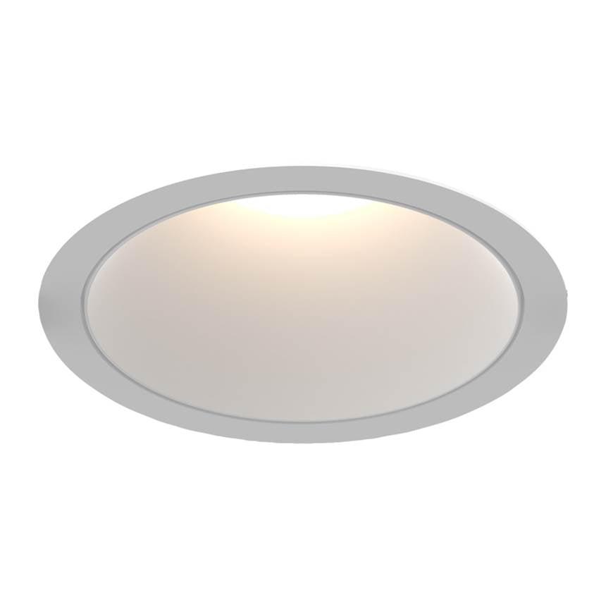 Eurofase Oscar Small 15w Round White Trim White Baffle Wide 3000k Solite Lens