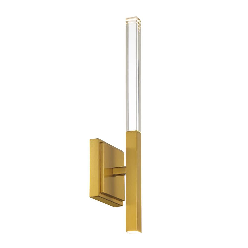 Eurofase 45636-028 Gold Benicio, Wall Sconce, 18'', Gold, Clear Glass Image 2
