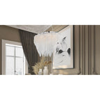 Eurofase 43884-018 Chrome Cohen, Chandelier , 18-light, 48'', Chrome Image 7