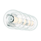 Eurofase 47258-020 Chrome Atomo, Vanity, 5lt, 38'', Chrome, Clear Glass Image 3