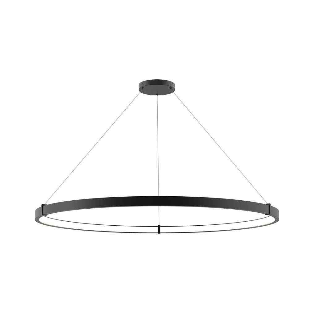 Eurofase 38136-016 Matte Black Mucci, Chandelier , 60'', Matte Black Image 4