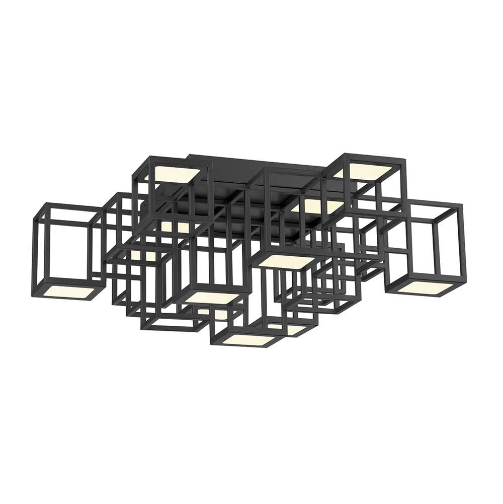 Eurofase Ferro, Flush Mount , 13-light, 25'', Matte Black