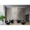Eurofase 29052-011 Chrome Cohen, Chandelier, 24-light, 67'', Chrome, Mixed Glass Image 1