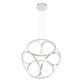 Eurofase 37102-012 Chrome Glenview, Pendant , 24'', Chrome Image 1