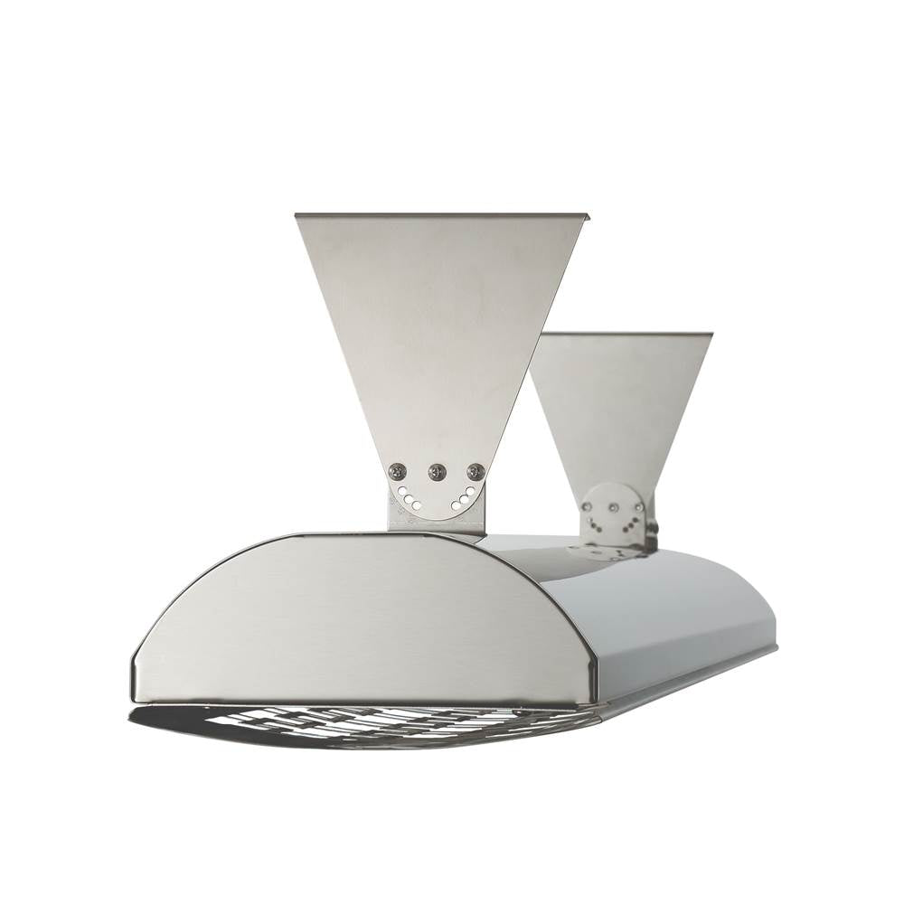 Eurofase EF60240S5 Stainless Steel Eurofase Ef60240s5 Dual Element 61 Inch 6000 Watt Electric Patio Heater Image 3