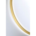 Eurofase 48976-015 Brushed Gold Artell, Mirror , 32'' X 32'', Brushed Gold Image 1