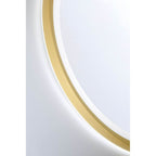 Eurofase 48976-015 Brushed Gold Artell, Mirror , 32'' X 32'', Brushed Gold Image 1