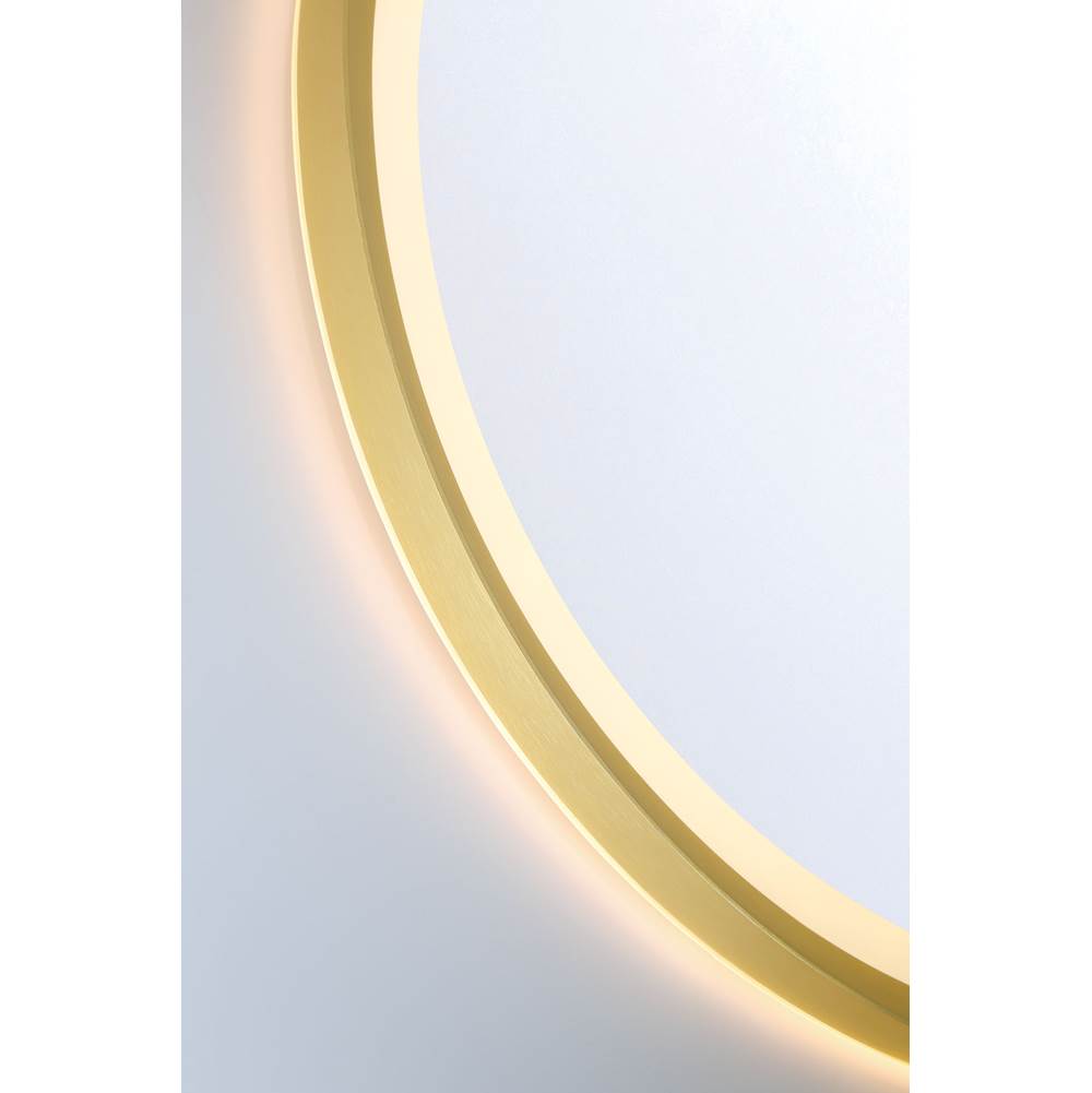 Eurofase 48976-015 Brushed Gold Artell, Mirror , 32'' X 32'', Brushed Gold Image 2