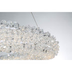 Eurofase 34153-017 Chrome Sassi, Chandelier , 27'', Chrome Image 4