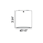 Eurofase 28287-018 Marine Grey Sky,outdr,led Flusmount,marine Image 5