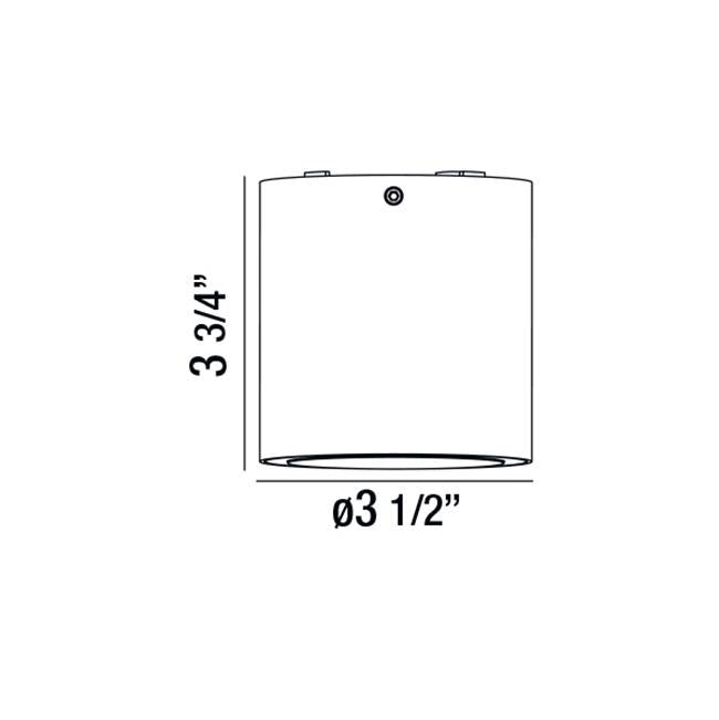 Eurofase 28287-048 Marine Grey Sky,outdr,led Flusmount,bk Image 6