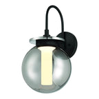 Eurofase 47197-015 Powder Coat Black Caswell, Outdoor, 18'', Powder Coat Black, Smoked Glass Image 7