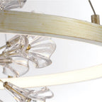 Eurofase Clayton, Chandelier , 26'', Brushed Silver