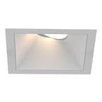 Eurofase Oscar Small 10w Square White Trim White Baffle Gimbal Wide 3000k Clear Lens