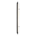 Eurofase 49445-015 Matte Black Tramore, Wall Sconce, 38'', Matte Black, Silver Glass Image 5