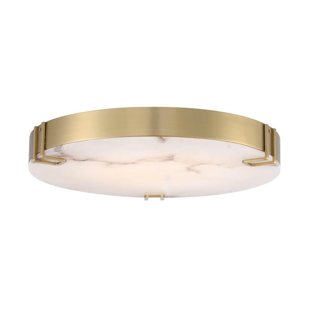 Eurofase Noga, Flush Mount , 22'', Gold, Alabaster