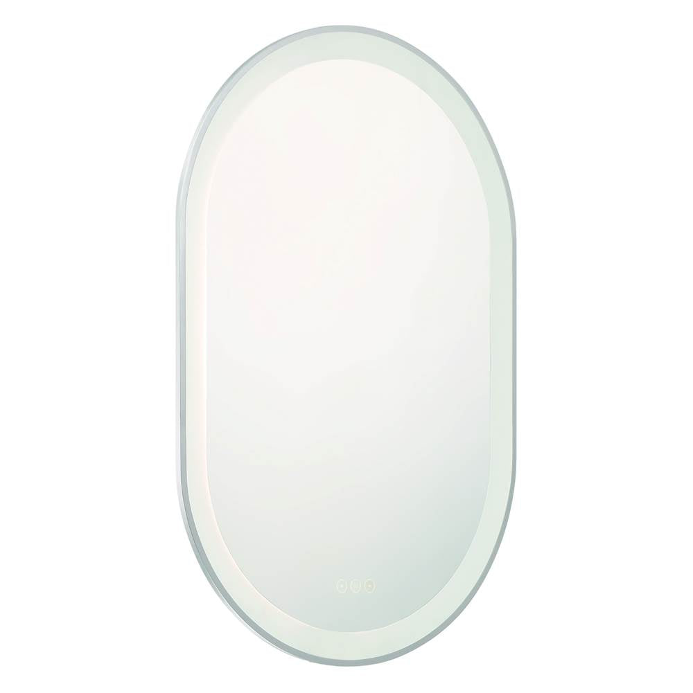 Eurofase 47562-011 Matte Silver Sara, Mirror , 24'' X 36'', Matte Silver Image 3