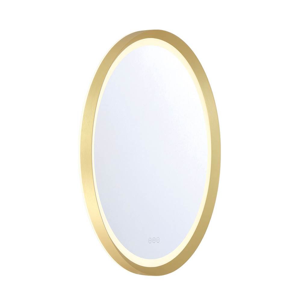 Eurofase 48976-015 Brushed Gold Artell, Mirror , 32'' X 32'', Brushed Gold Image 7