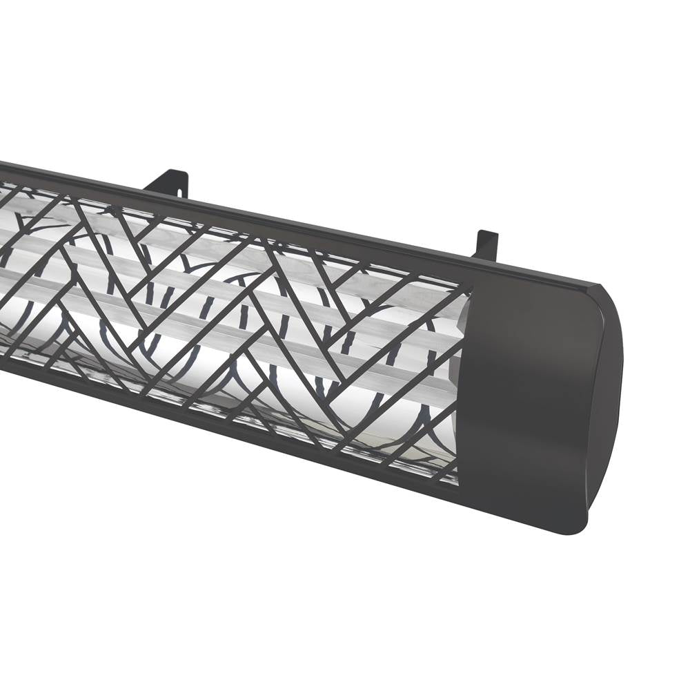 Eurofase EF50240B1 Black Eurofase Ef50240b1 Dual Element 39 Inch 5000 Watt Electric Patio Heater Image 2