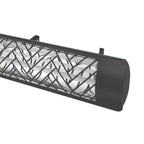 Eurofase EF50240B1 Black Eurofase Ef50240b1 Dual Element 39 Inch 5000 Watt Electric Patio Heater Image 2