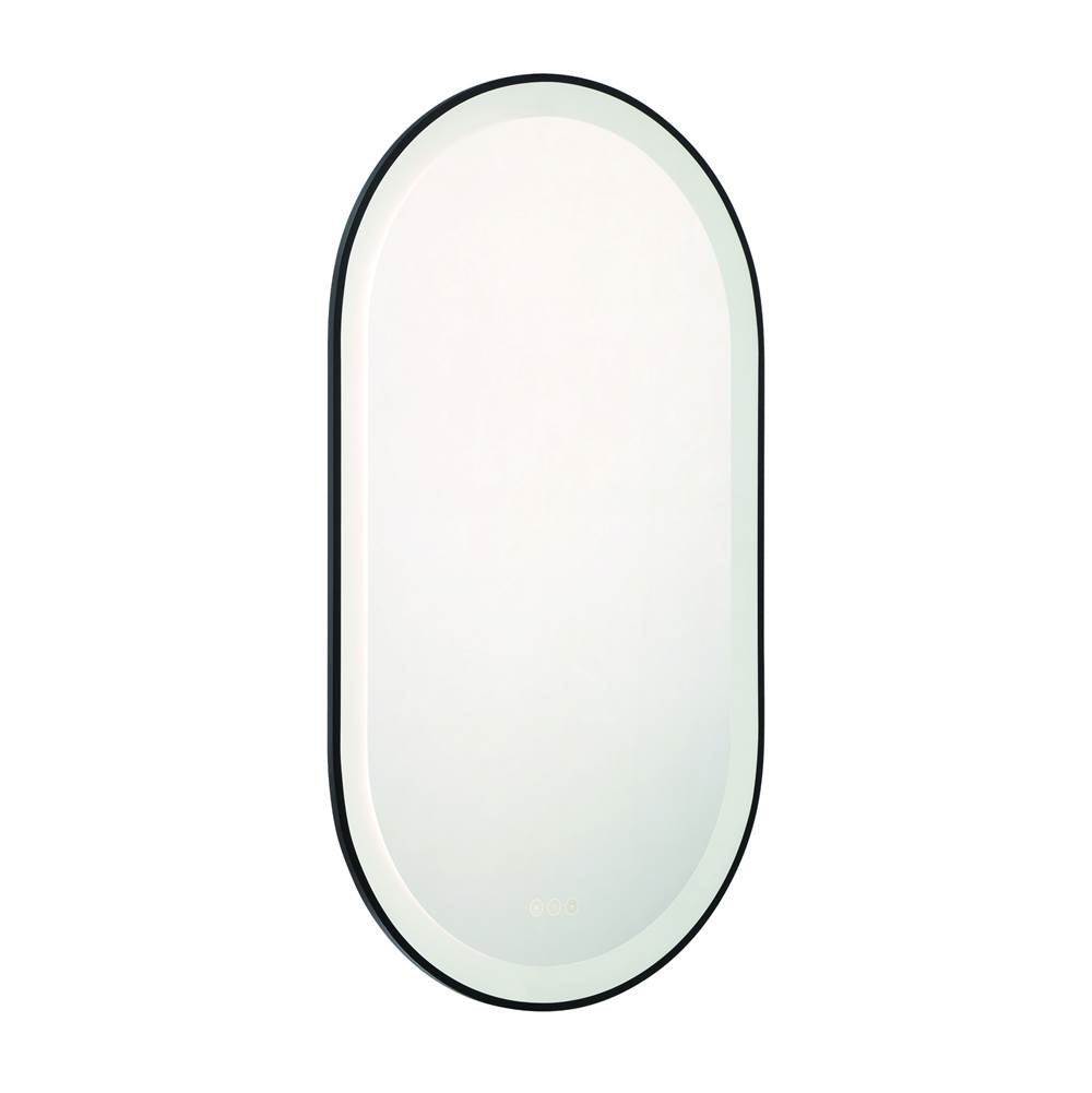 Eurofase 47563-025 Matte Black Sara, Mirror , 24'' X 42'', Matte Black Image 1