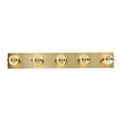 Eurofase 37071-028 Gold Ryder, Vanity, 5lt, 33'', Gold, Clear Glass Image 1