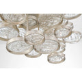 Eurofase 45452-017 Matte Silver Trento, Wall Sconce, 18'', Matte Silver, Clear Glass Image 1