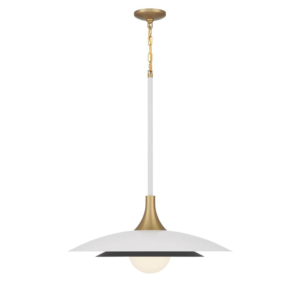 Eurofase 46785-015 Matte White Welsh, Pendant, 30'', Matte White, White Glass Image 5