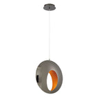 Eurofase 35909-019 Chrome Black Arlington, Pendant, 14'', Chrome Black, Gold Steel Image 1