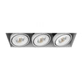 Eurofase  Multiple 15w 3 Lights Trimless 20 Degree Gimbal 3000k White