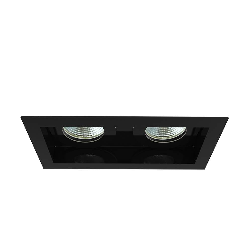 Eurofase Amigo 15w 2 Lights Trim Downlight 3500k Black