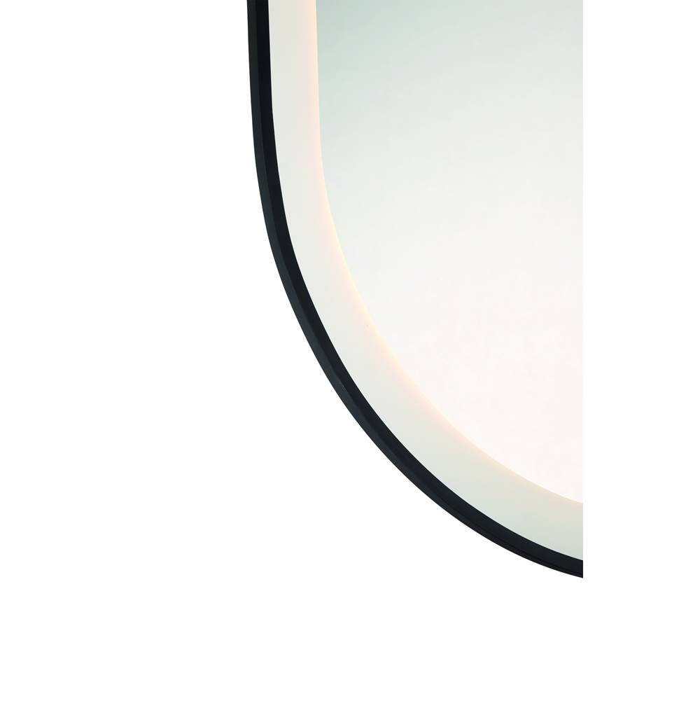 Eurofase 47562-028 Matte Black Sara, Mirror , 24'' X 36'', Matte Black Image 1