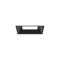 Eurofase Bravo 15w 1 Light Black Trimless Panel Wide 3000k