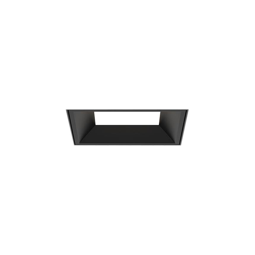 Eurofase Bravo 15w 1 Light Black Trimless Panel Wide 3000k