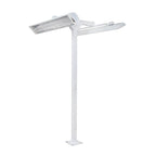 Eurofase EF3908PMDW White Eurofase Ef3908pmdw 39 Inch 8ft White Pole Mount With Double Crossbar Image 2