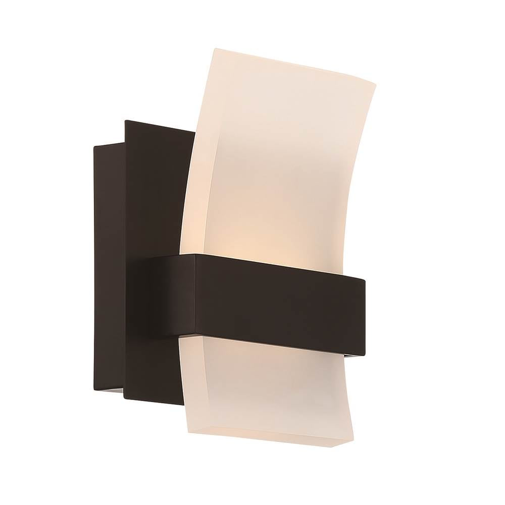 Eurofase 35654-022 Matte Black Cambridge, Vanity, 1-light, Matte Black, Clear-amber Glass Image 2