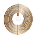 Eurofase 31874-014 Wood Abruzzo, Pendant , 18'', Wood Image 1