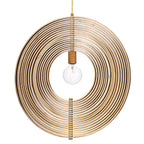 Eurofase 31874-014 Wood Abruzzo, Pendant , 18'', Wood Image 1