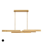 Eurofase 37065-027 Matte Gold Cameno, Chandelier, 55'', Matte Gold, White Acrylic Image 3