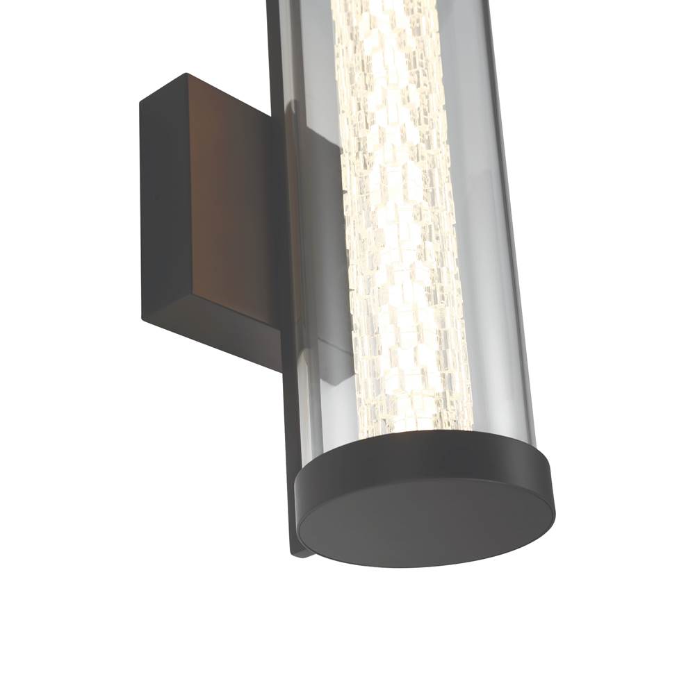 Eurofase 46696-014 Matte Black Savron, Outdoor, 14'', Matte Black, Clear Glass Image 1