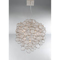 Eurofase 34030-011 Chrome Trento, Chandelier, 7-light, 25'', Chrome, Clear Glass Image 1