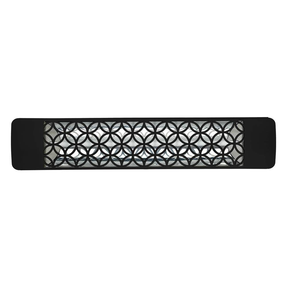 Eurofase Ef20 Series Eurofase Ef20480b2 Single Element 39 Inch 2000 Watt Electric Patio Heater