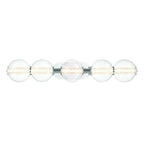 Eurofase 47258-020 Chrome Atomo, Vanity, 5lt, 38'', Chrome, Clear Glass Image 4