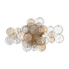 Eurofase 45452-024 Matte Gold Trento, Wall Sconce, 18'', Matte Gold, Clear-amber Glass Image 2